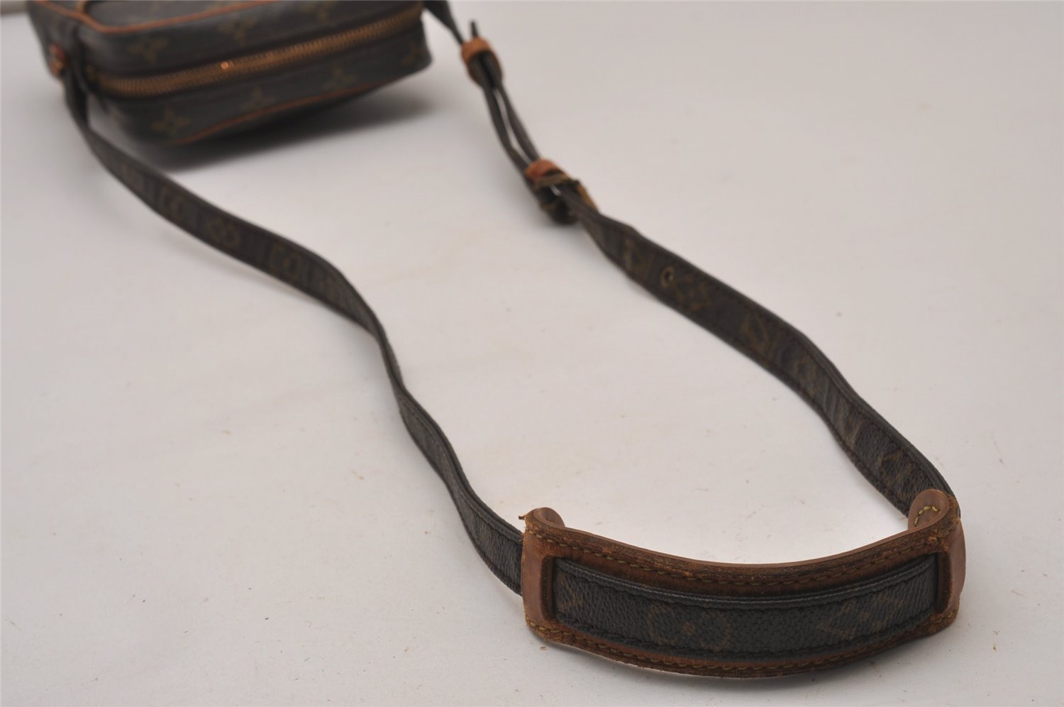 Authentic Louis Vuitton Monogram Danube Shoulder Cross Body Bag M45266 LV 0218J