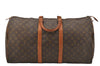 Authentic Louis Vuitton Monogram Keepall 55 Travel Boston Bag Old Model LV 0219J