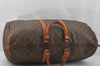 Authentic Louis Vuitton Monogram Keepall 55 Travel Boston Bag Old Model LV 0219J