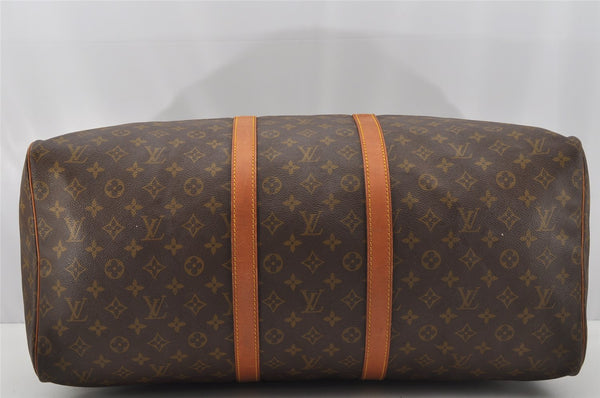 Authentic Louis Vuitton Monogram Keepall 55 Travel Boston Bag Old Model LV 0219J