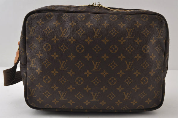 Authentic Louis Vuitton Monogram Reporter GM Shoulder Cross Bag M45252 LV 0220J