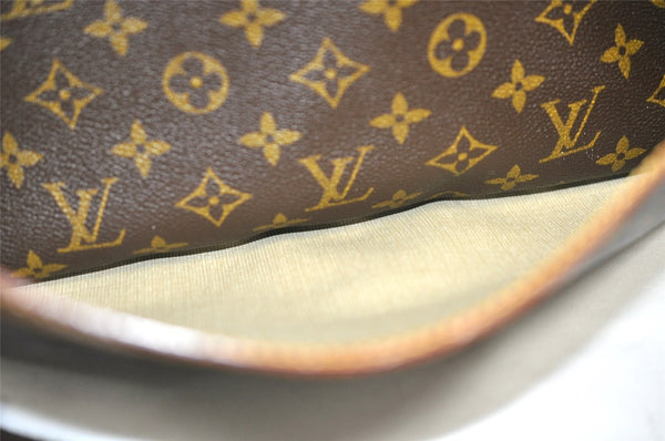 Authentic Louis Vuitton Monogram Reporter GM Shoulder Cross Bag M45252 LV 0220J