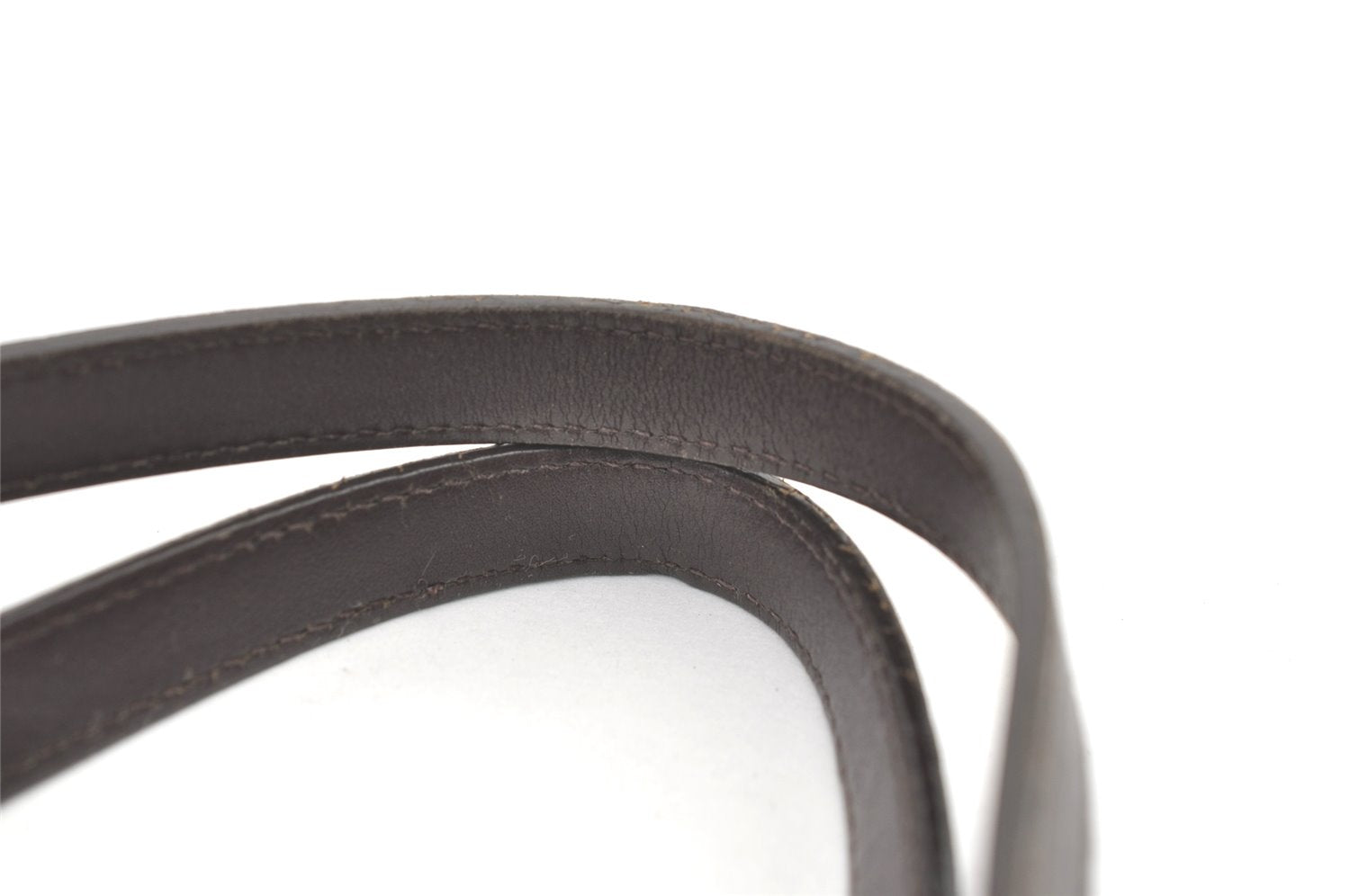 Authentic GUCCI Vintage Shoulder Tote Bag GG PVC Leather 336777 Brown 0221K