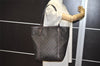 Authentic GUCCI Vintage Shoulder Tote Bag GG PVC Leather 336777 Brown 0221K