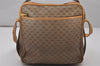 Authentic GUCCI Micro GG PVC Leather Shoulder Cross Body Bag Brown Junk 0223J