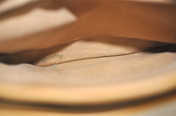 Authentic GUCCI Micro GG PVC Leather Shoulder Cross Body Bag Brown Junk 0223J