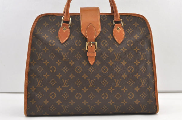 Authentic Louis Vuitton Monogram Rivoli Business Hand Bag M53380 LV 0227K