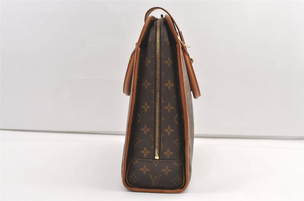 Authentic Louis Vuitton Monogram Rivoli Business Hand Bag M53380 LV 0227K