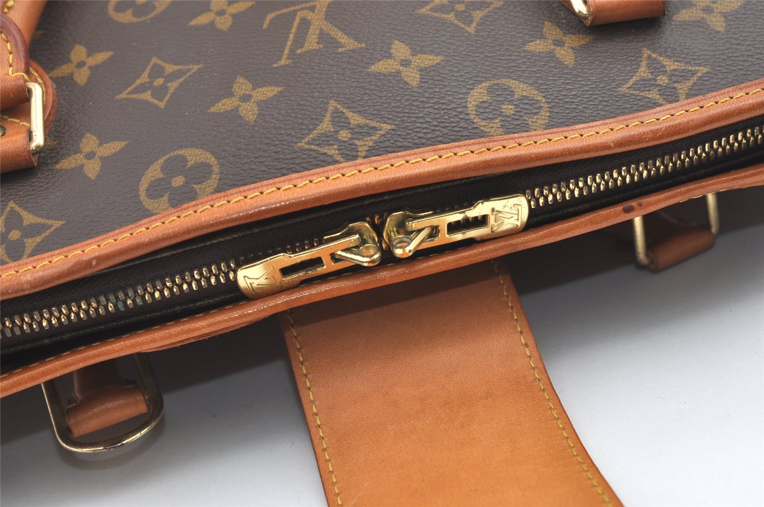 Authentic Louis Vuitton Monogram Rivoli Business Hand Bag M53380 LV 0227K