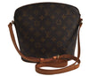 Authentic Louis Vuitton Monogram Drouot Shoulder Cross Body Bag M51290 LV 0229K