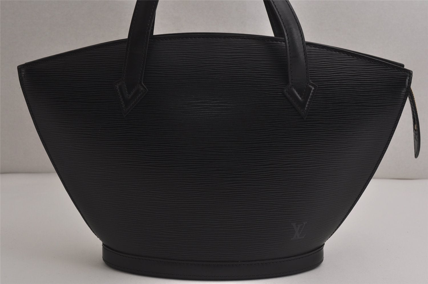 Authentic Louis Vuitton Epi Saint Jacques Hand Bag Black M52272 LV 0230K