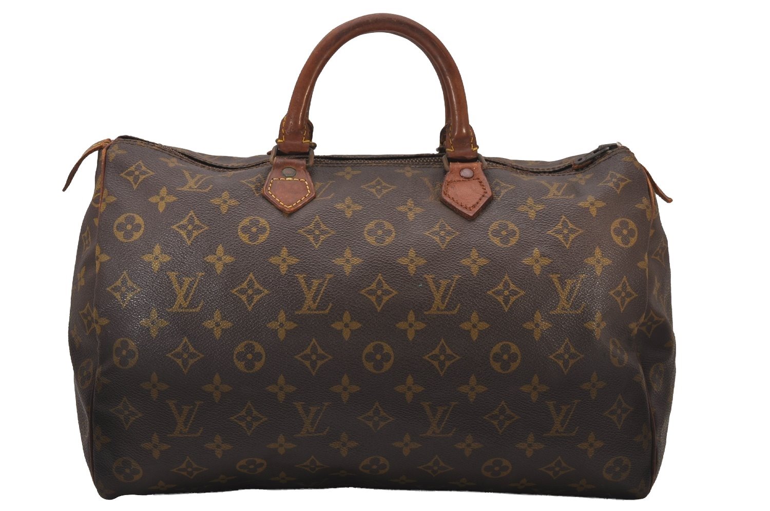 Authentic Louis Vuitton Monogram Speedy 35 Hand Boston Bag Old Model LV 0232J