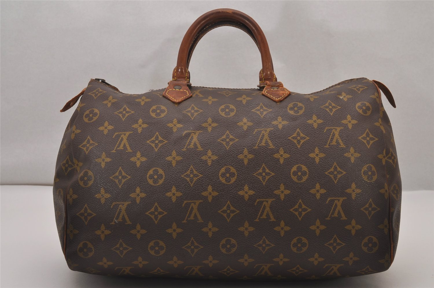 Authentic Louis Vuitton Monogram Speedy 35 Hand Boston Bag Old Model LV 0232J