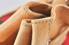 Authentic GUCCI Web Sherry Line Drawstring Backpack Leather Beige Junk 0233J