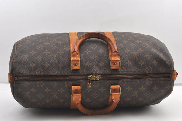 Authentic Louis Vuitton Monogram Keepall 45 Travel Boston Bag M41428 LV 0234K