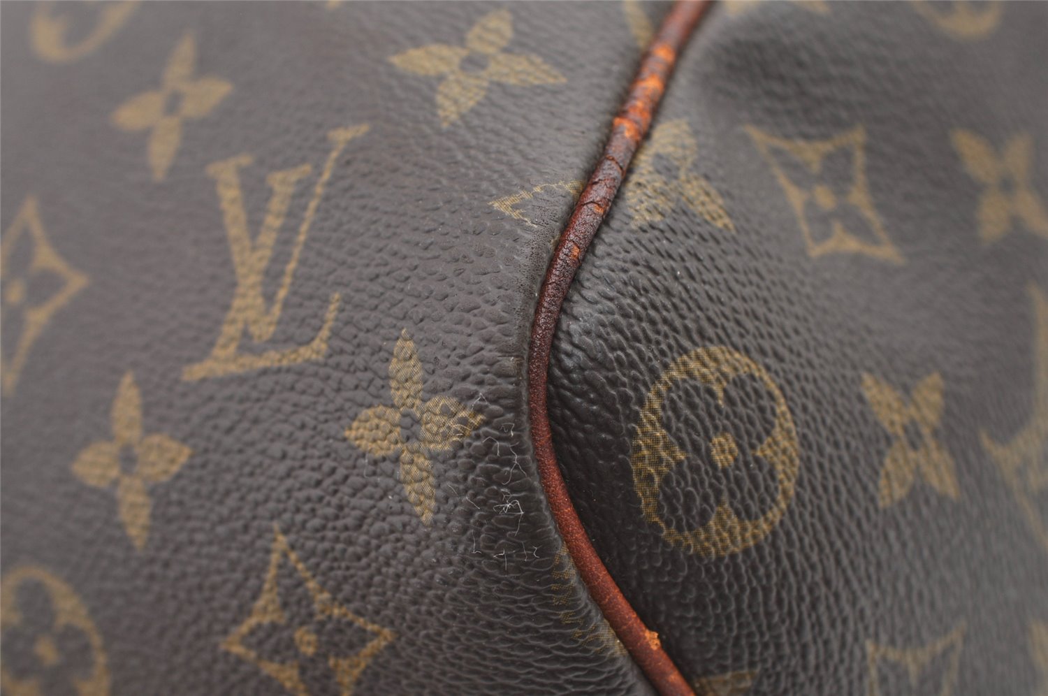 Authentic Louis Vuitton Monogram Keepall 45 Travel Boston Bag M41428 LV 0234K