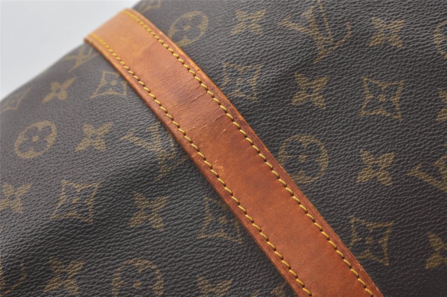 Authentic Louis Vuitton Monogram Keepall 45 Travel Boston Bag M41428 LV 0234K