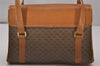 Authentic GUCCI Vintage Micro GG PVC Leather Shoulder Hand Bag Brown 0236J