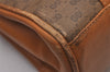 Authentic GUCCI Vintage Micro GG PVC Leather Shoulder Hand Bag Brown 0236J