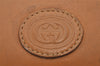 Authentic GUCCI Vintage Micro GG PVC Leather Shoulder Hand Bag Brown 0236J