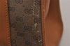 Authentic GUCCI Vintage Micro GG PVC Leather Shoulder Hand Bag Brown 0236J