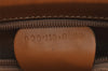 Authentic GUCCI Vintage Micro GG PVC Leather Shoulder Hand Bag Brown 0236J