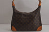 Authentic Louis Vuitton Monogram Boulogne 35 Shoulder Cross Bag M51260 LV 0236K