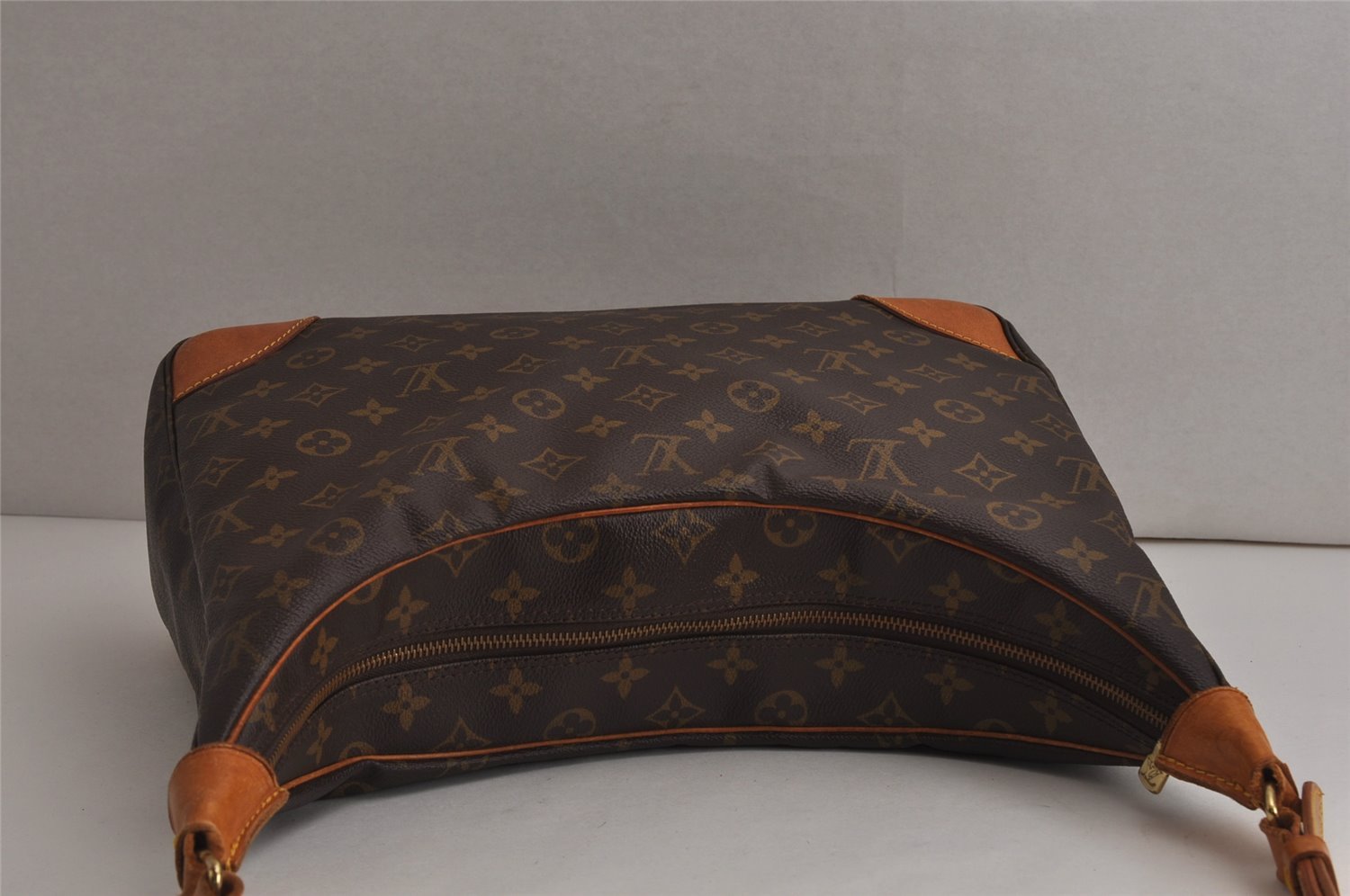 Authentic Louis Vuitton Monogram Boulogne 35 Shoulder Cross Bag M51260 LV 0236K
