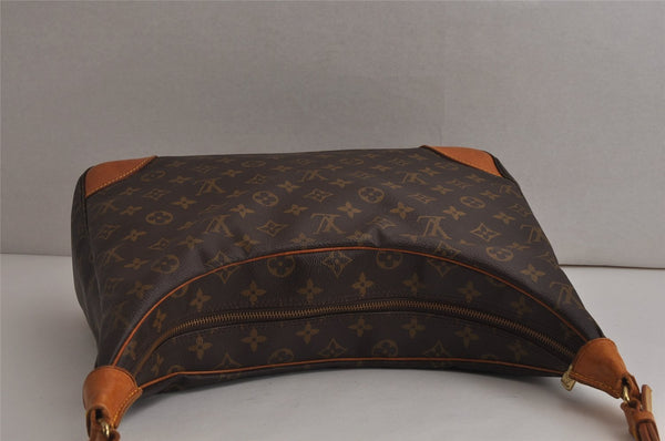 Authentic Louis Vuitton Monogram Boulogne 35 Shoulder Cross Bag M51260 LV 0236K