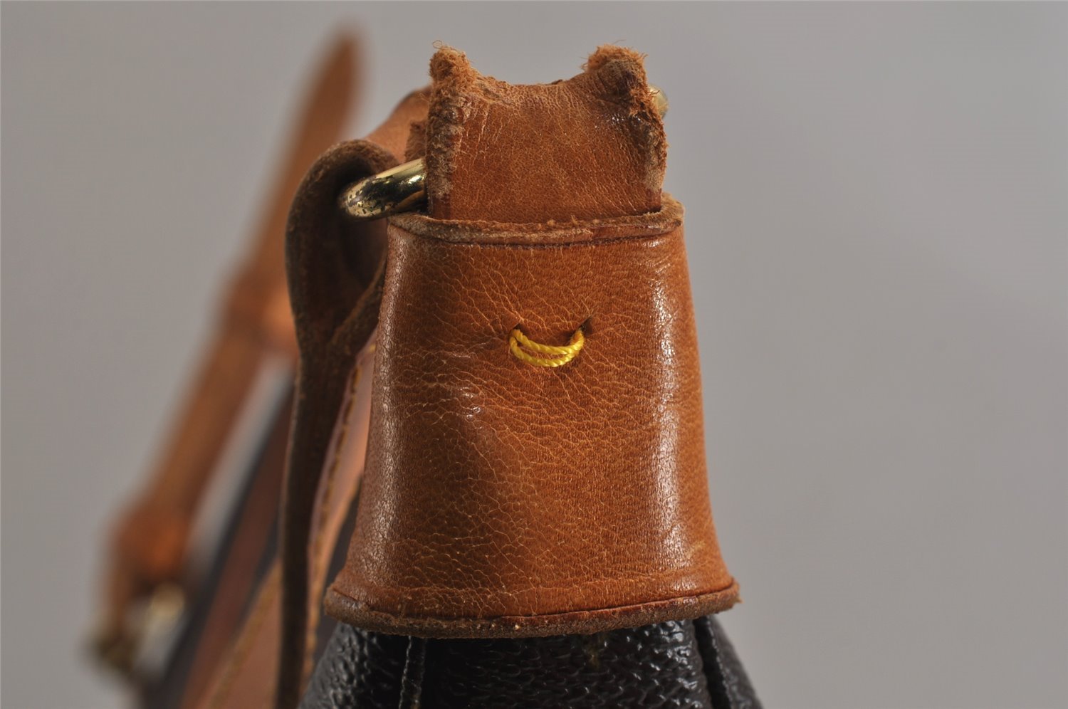 Authentic Louis Vuitton Monogram Boulogne 35 Shoulder Cross Bag M51260 LV 0236K