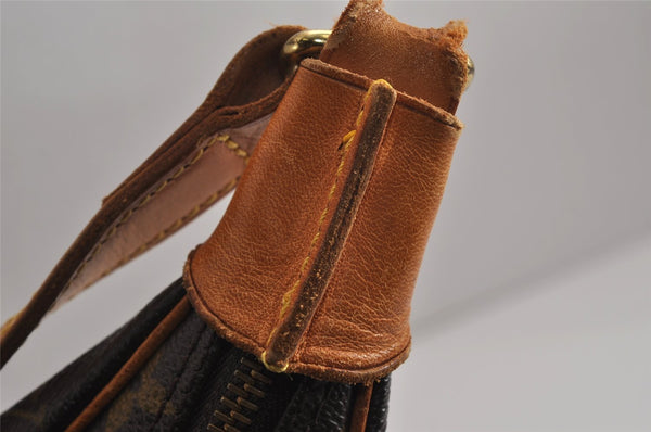 Authentic Louis Vuitton Monogram Boulogne 35 Shoulder Cross Bag M51260 LV 0236K