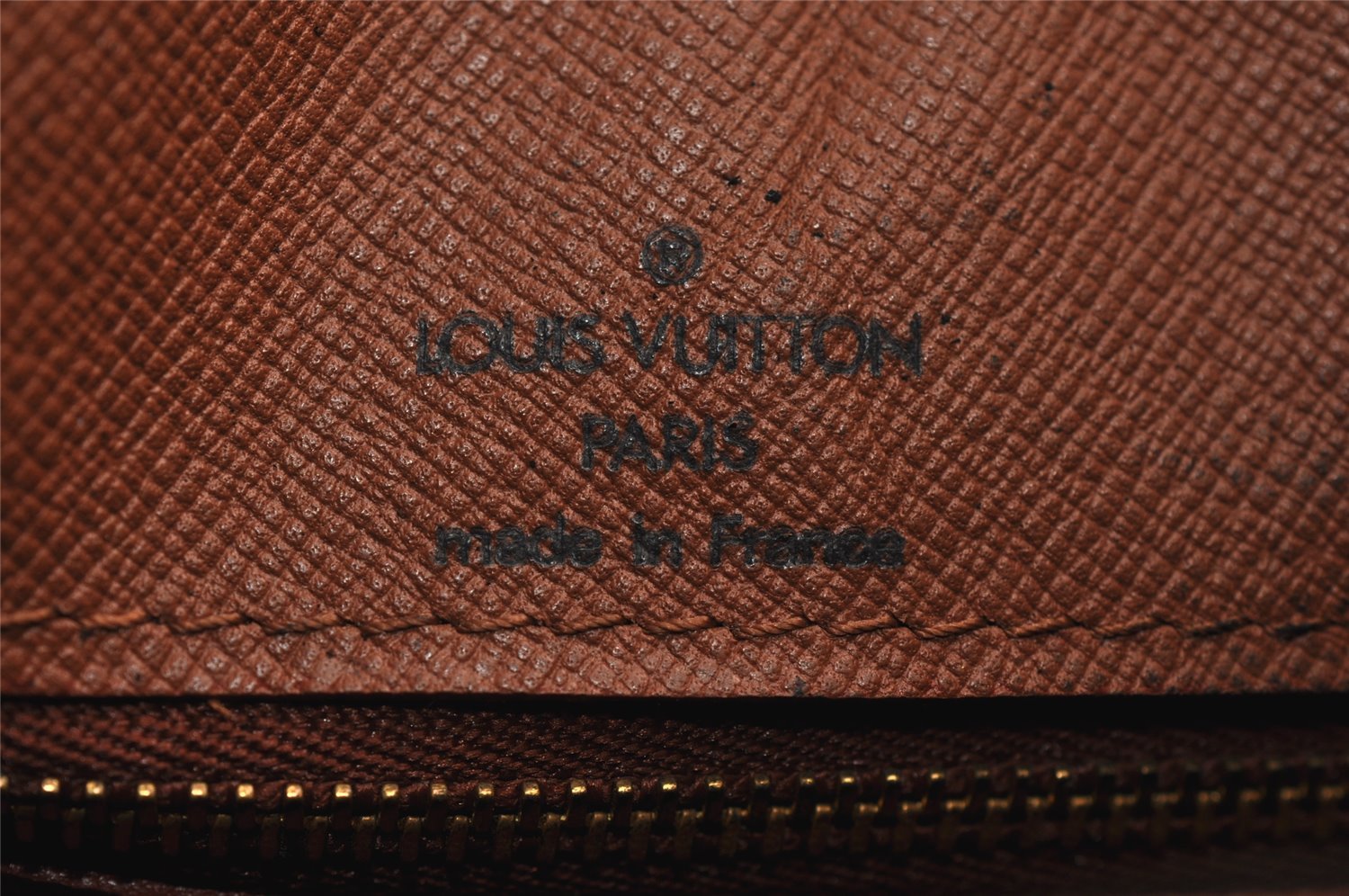 Authentic Louis Vuitton Monogram Boulogne 35 Shoulder Cross Bag M51260 LV 0236K