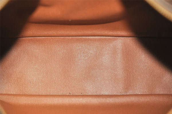 Authentic Louis Vuitton Monogram Boulogne 35 Shoulder Cross Bag M51260 LV 0236K