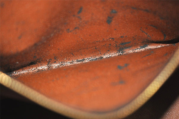 Authentic Louis Vuitton Monogram Boulogne 35 Shoulder Cross Bag M51260 LV 0236K