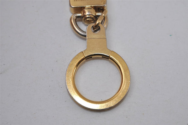 Authentic Louis Vuitton Charm Key Chain Anokre Gold M62694 LV 0237J