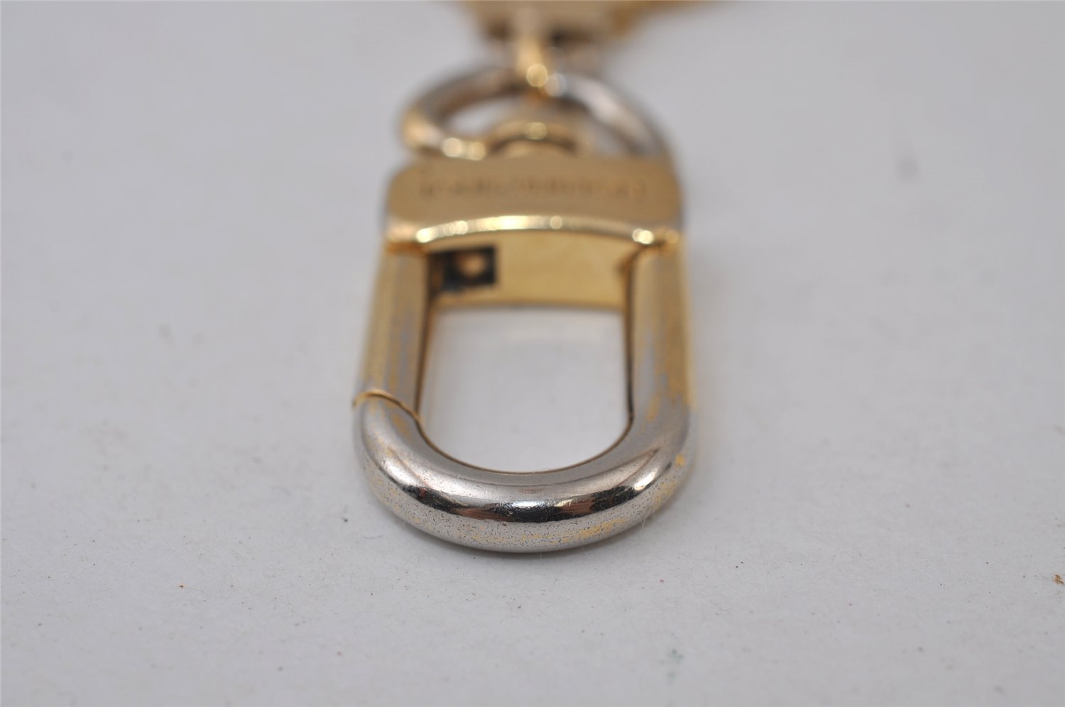 Authentic Louis Vuitton Charm Key Chain Anokre Gold M62694 LV 0237J