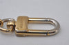 Authentic Louis Vuitton Charm Key Chain Anokre Gold M62694 LV 0237J