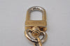 Authentic Louis Vuitton Charm Key Chain Anokre Gold M62694 LV 0237J