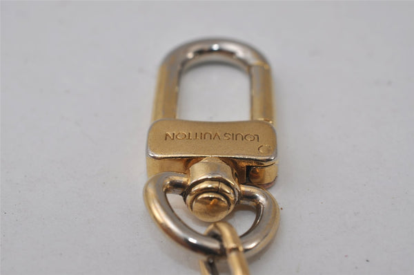 Authentic Louis Vuitton Charm Key Chain Anokre Gold M62694 LV 0237J