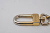 Authentic Louis Vuitton Charm Key Chain Anokre Gold M62694 LV 0237J