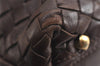 Authentic BOTTEGA VENETA Intrecciato Leather Shoulder Hand Bag Purse Brown 0238K