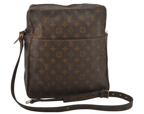 Authentic Louis Vuitton Monogram Marceau Shoulder Cross Bag Old Model Junk 0240J