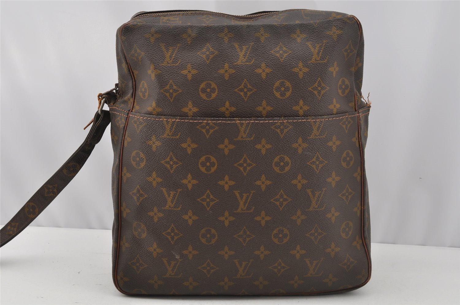 Authentic Louis Vuitton Monogram Marceau Shoulder Cross Bag Old Model Junk 0240J
