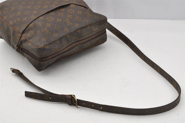 Authentic Louis Vuitton Monogram Marceau Shoulder Cross Bag Old Model Junk 0240J