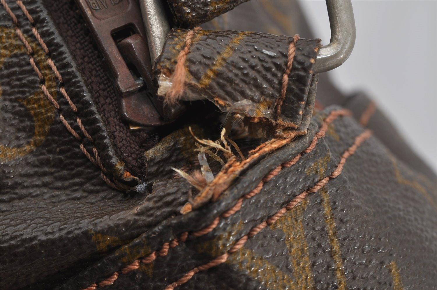 Authentic Louis Vuitton Monogram Marceau Shoulder Cross Bag Old Model Junk 0240J