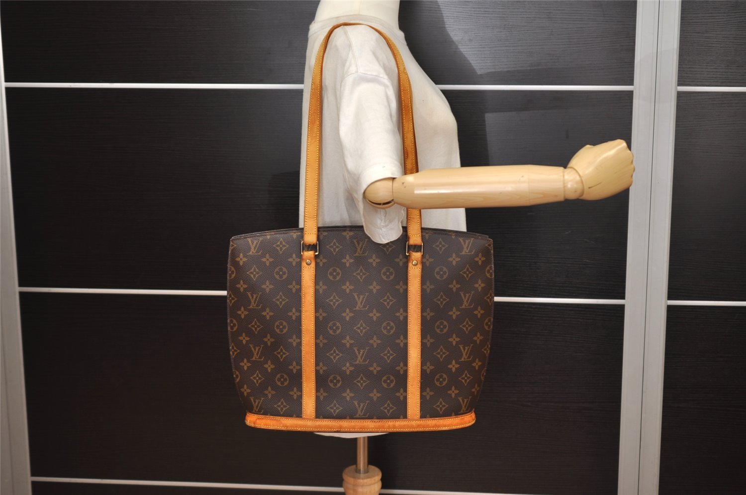 Authentic Louis Vuitton Monogram Babylone Shoulder Tote Bag M51102 Junk 0240K