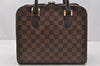 Authentic Louis Vuitton Damier Triana Hand Bag Purse N51155 LV 0242J