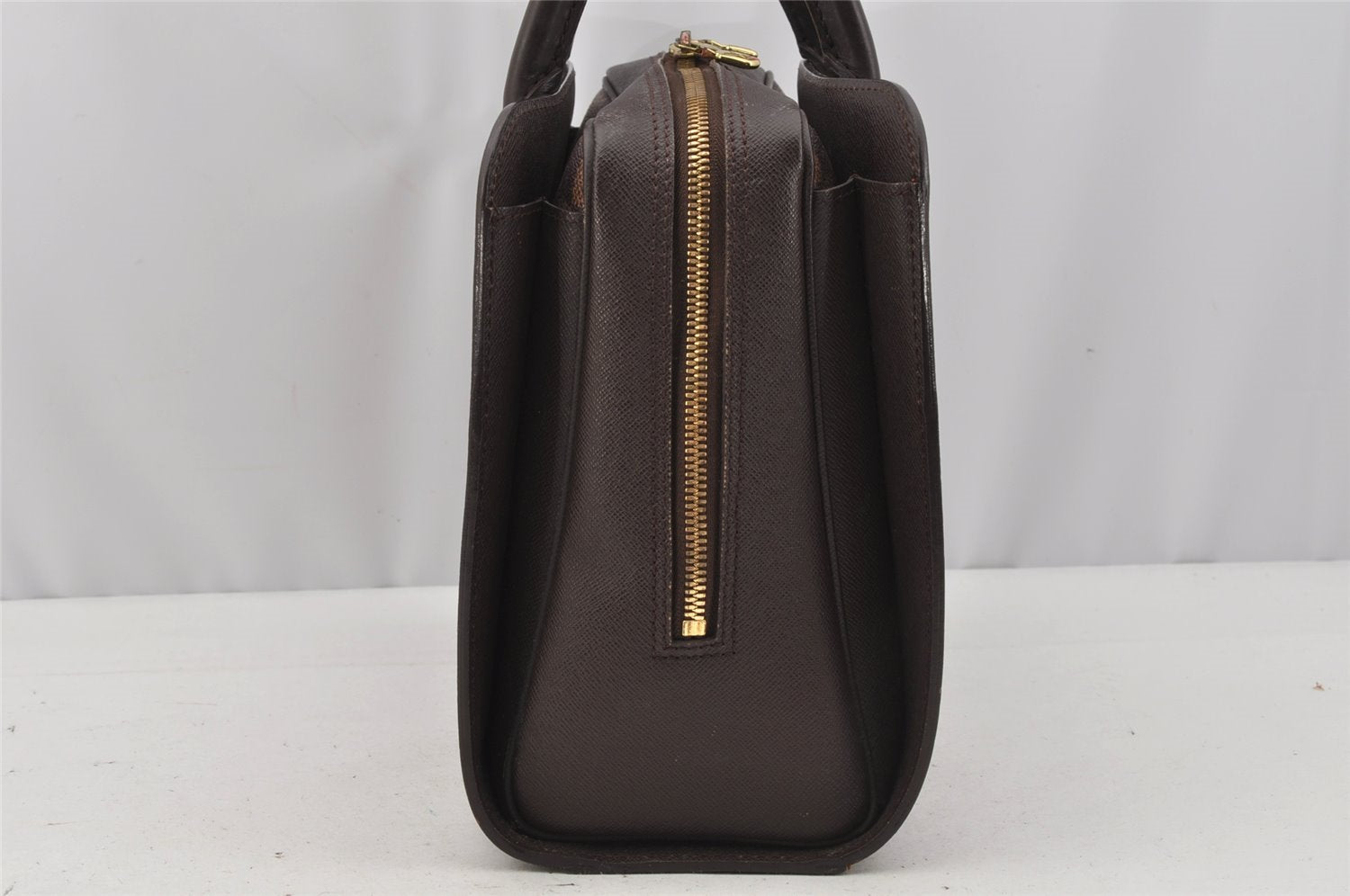 Authentic Louis Vuitton Damier Triana Hand Bag Purse N51155 LV 0242J