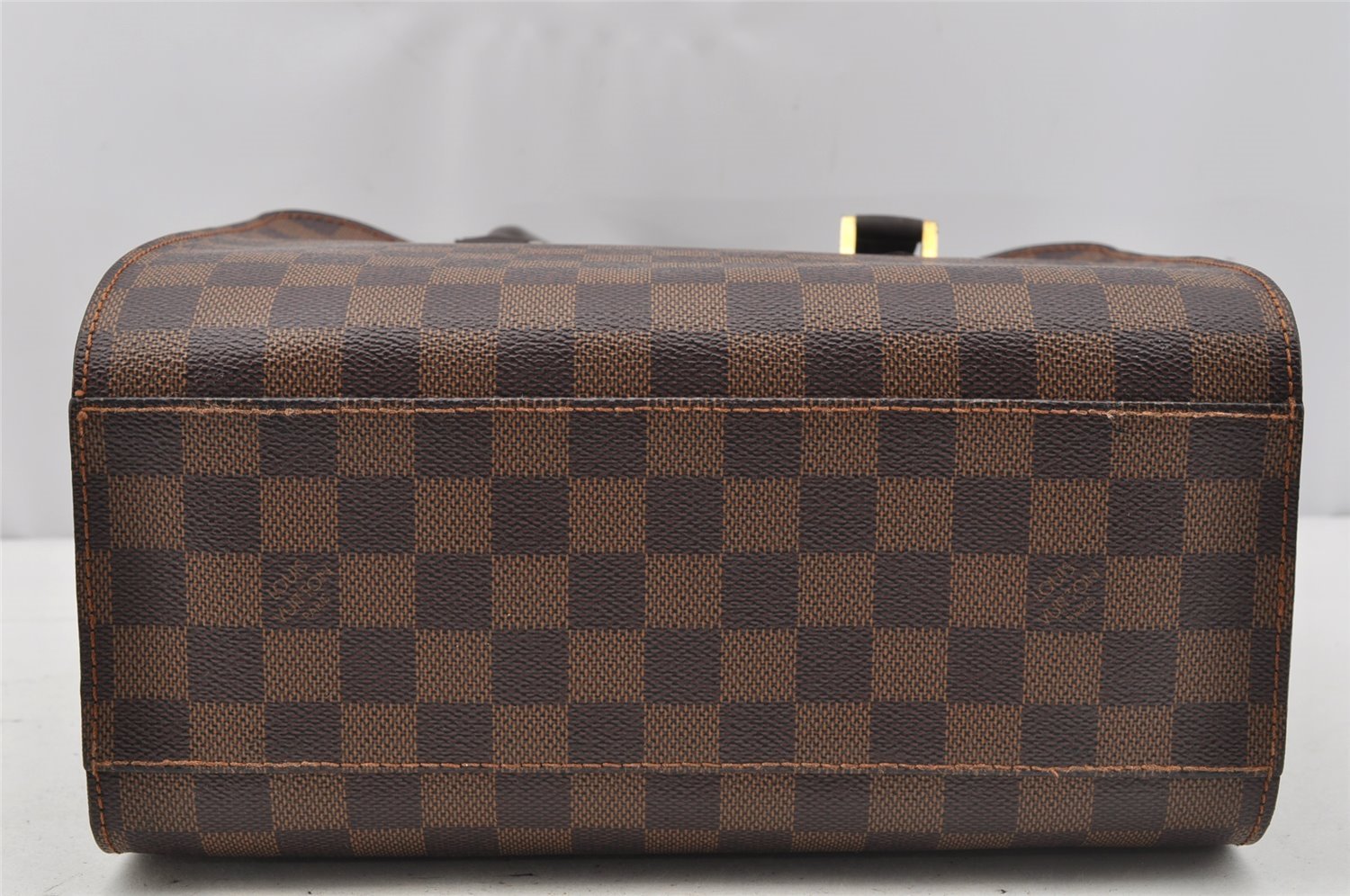 Authentic Louis Vuitton Damier Triana Hand Bag Purse N51155 LV 0242J