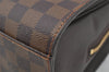 Authentic Louis Vuitton Damier Triana Hand Bag Purse N51155 LV 0242J